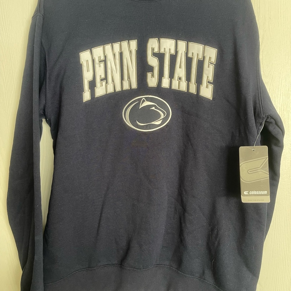 Colosseum Men's Navy Penn State Sweater